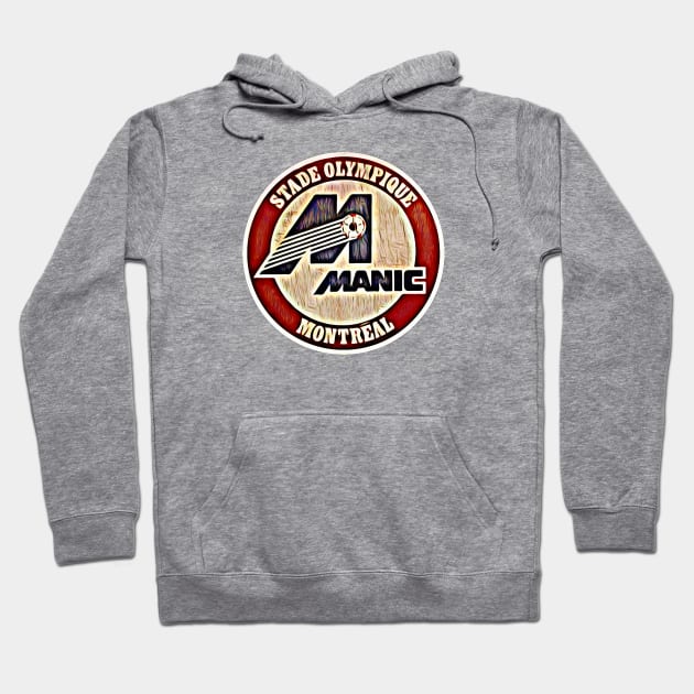 Montreal Manic Soccer Hoodie by Kitta’s Shop